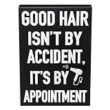 JennyGems Hairdresser Gift: 'Good Hair Isn't By Accident,...