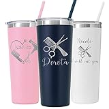 Personalized Hairdresser Laser Engraved 22 oz Tumbler with...